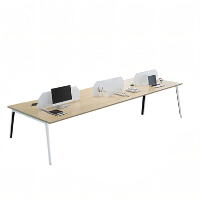 Employee Computer Desk Fashion Staff Office Desk Simple and Modern Office Furniture Suitable for Six Person Work YGZ-10116