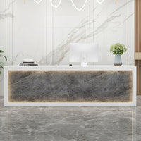 Modern Reception Desk Cashier Counter with Lockable Drawers JDT-2189 (In Stock)