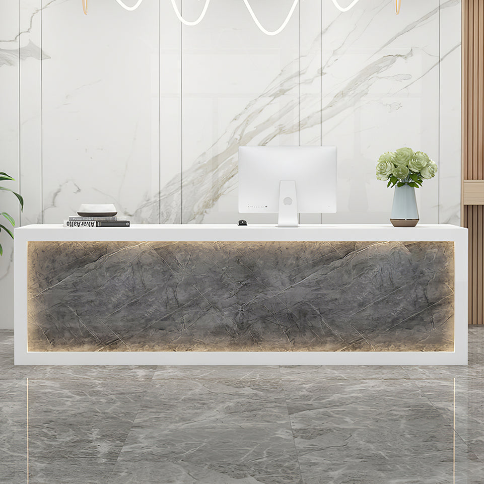 Modern Reception Desk Cashier Counter with Lockable Drawers JDT-2189 (In Stock)