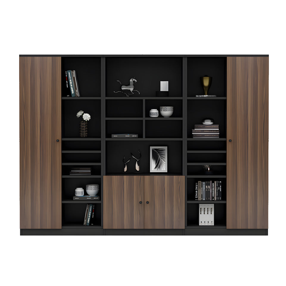 Office Executive Desk With curtain board with wiring hole Steel Leg Adjuster Foot LBZ-1078