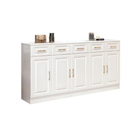 Sleek Contemporary Wooden Entryway Shoe Cabinet For Hallways And Living Rooms With Adjustable Shelves CWG-2162