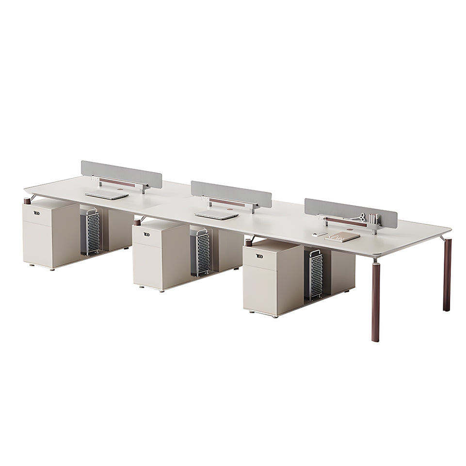 Modern Office Desk with Under-Desk Storage Cabinet for Office Staff BGZ-2056