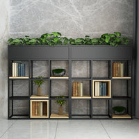 Multi-Functional Iron Frame Divider Storage Shelf for Offices & Living Room CWG-2053