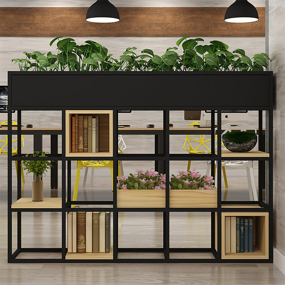 Multi-Functional Iron Frame Divider Storage Shelf for Offices & Living Room CWG-2053