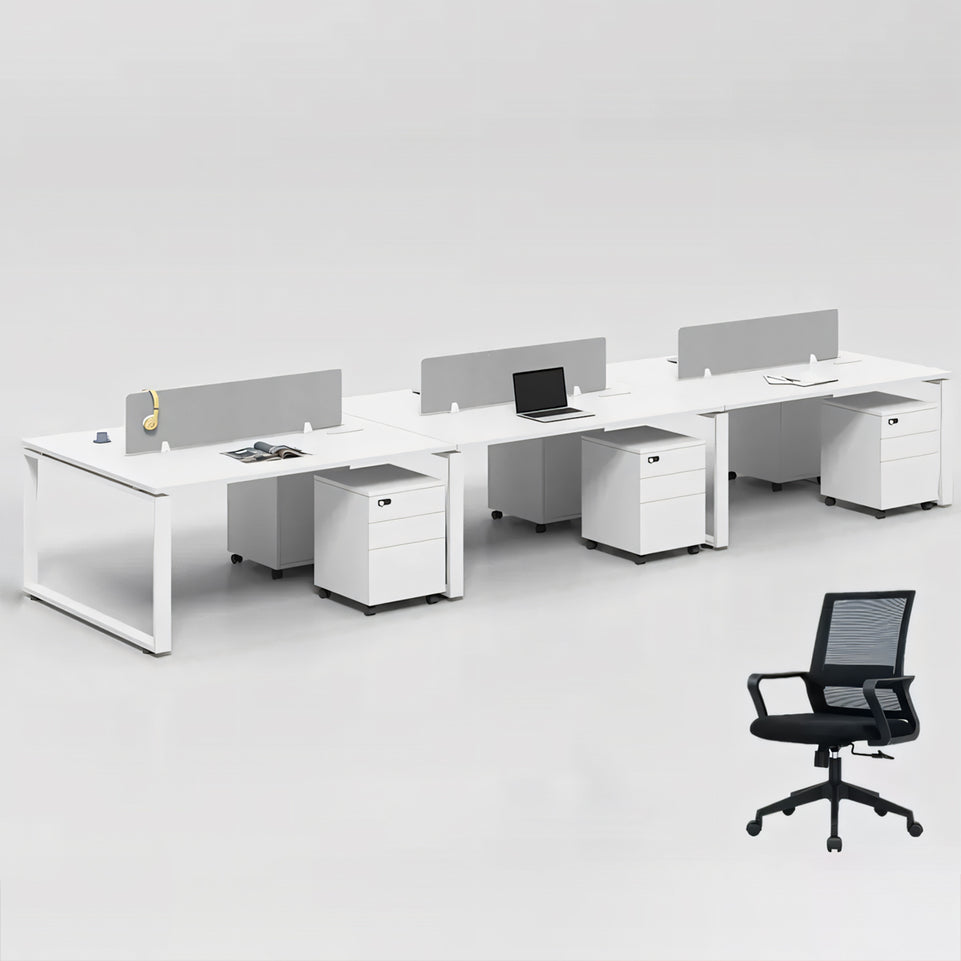 Staff workstation table modern office desk computer desk YGZ-1019