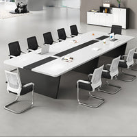 Modern Rectangular Conference Table with Cable Management Box for Office HYZ-7182（In Stock）
