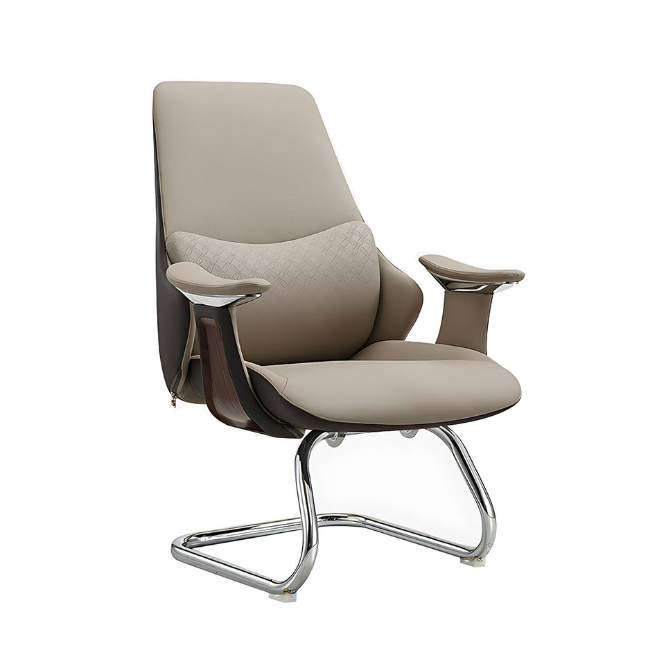 Ergonomic Office Chair with Lumbar Support & Reclining for Executive Office