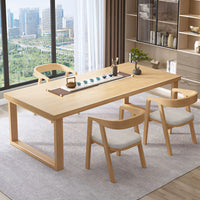 Solid wood large conference table long large board reception negotiation table HYZ-1070