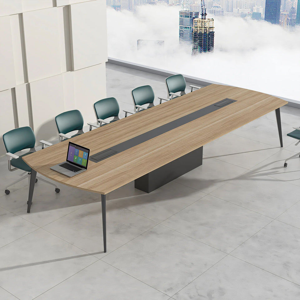 Business Office Furniture Desk Classic Fashion Executive Conference Table with Power Outlets HYZ-1043