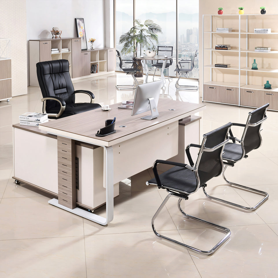 Sleek Modern and Executive Desk With Boardroom Style for Fashionable Managers LBZ-10141