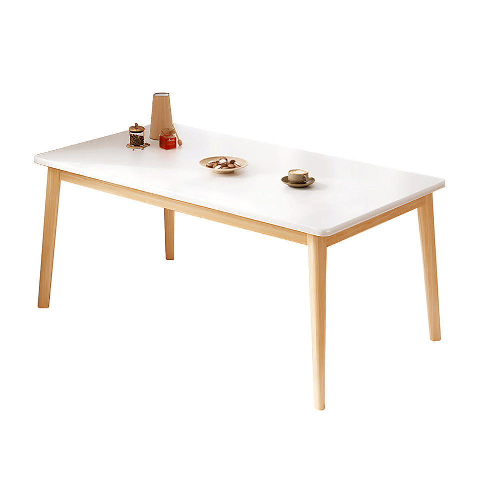 Nordic Minimalist Rectangular Solid Wood Dining Table CZ-020（Sale Event）