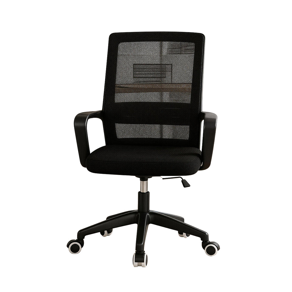 Gaming Office Chair with Portable, Breathable Mesh & Lumbar Support for Gaming Setup