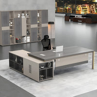 Efficiency Meets Style Single Desk with Spacious Desktop LBZ-1010