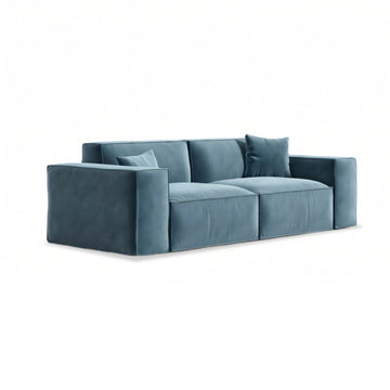Modern Sofa 94-150 in Wide with Modular & Lumbar Support for Living Room