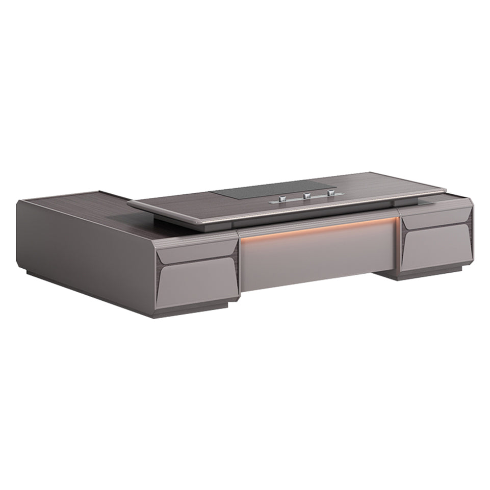 Exquisite Executive Desk with Spacious Desktop LBZ-2057