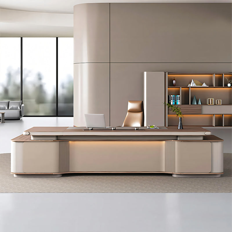Uniquely Designed Executive Desk with Storage LBZ-2063