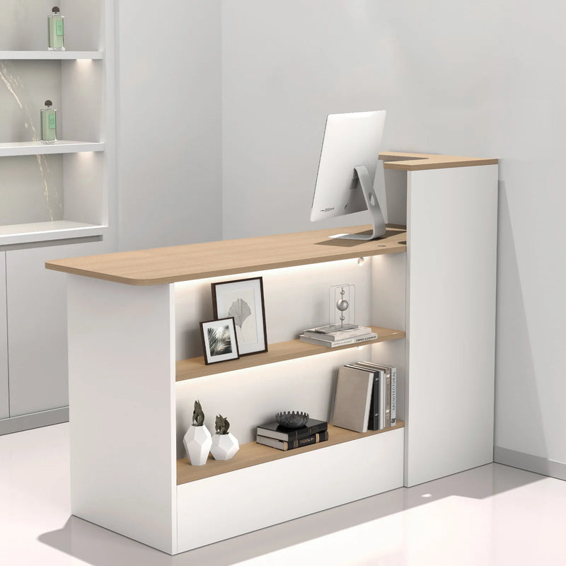 Newly - Upgraded Chic Salon Office Shop Store Institution Reception Desk JDT-2210