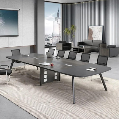 Conference Table with Socket Holes HYZ-021-KC-W
