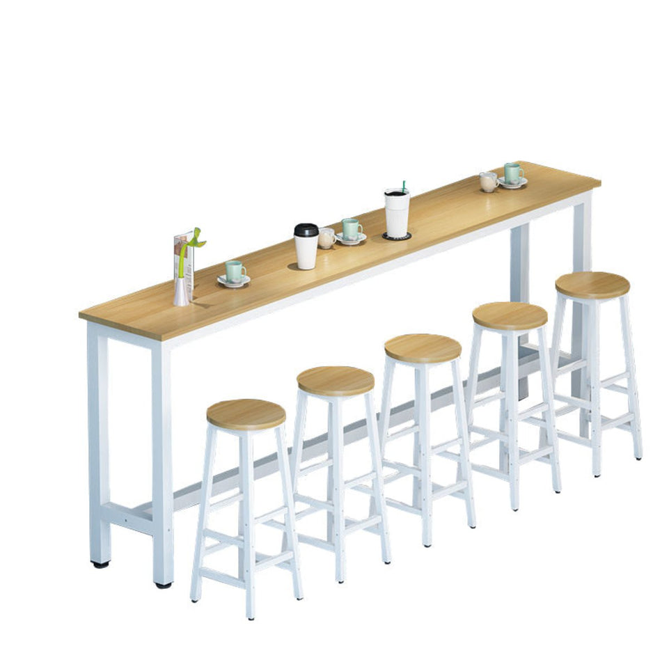 Long Bar Top Table Solid Wood Bar Table Narrow BTZ-001 (In Stock)