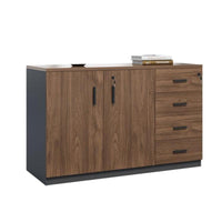 Durable Large Wooden Office File Cabinet with Drawers and Locks CWG-K062