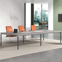 Business Computer Office Desk Furniture Conference Table Steel More Office Space HYZ-1035