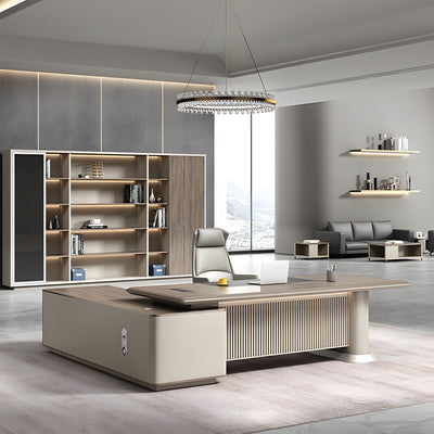 Stable Boss Desk simple modern president table light luxury Taipan desk supervisor table LBZ-10162