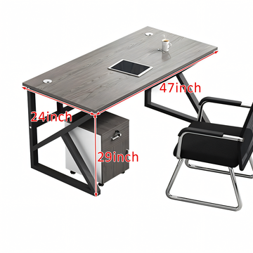 Curved Office Desk 47-142 in Wide with Cable Management & Privacy Panel for Home Office