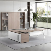 Dimple Executive Desk Manager Desk Supervisor Office Desk and Chair Dimple Modern President Table LBZ-1087