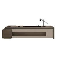 Refined Modern Executive Desk With Secure Storage And Cable Management LBZ-2175