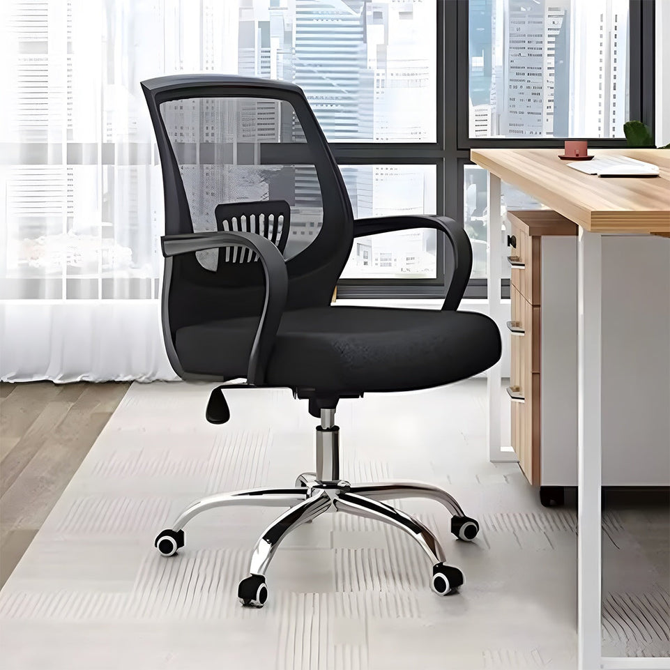 Stylish Ergonomic Curved Office Chair with Latex Cushion BGY-463