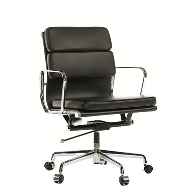 Leather Eames Aluminum Computer Chair Ergonomic Comfort BGY-1066