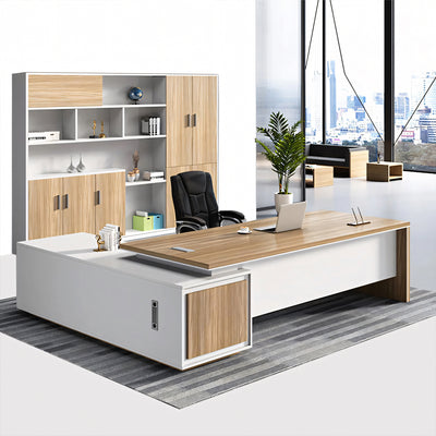 Office boss desk and chair combination president desk simple modern fashion supervisor LBZ-10124