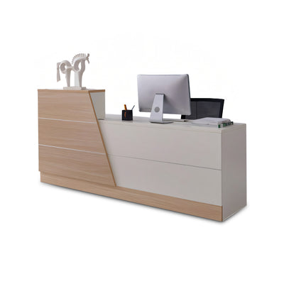 Modern Office Reception Desks: Sleek, Simple, and Professional-JDT-007