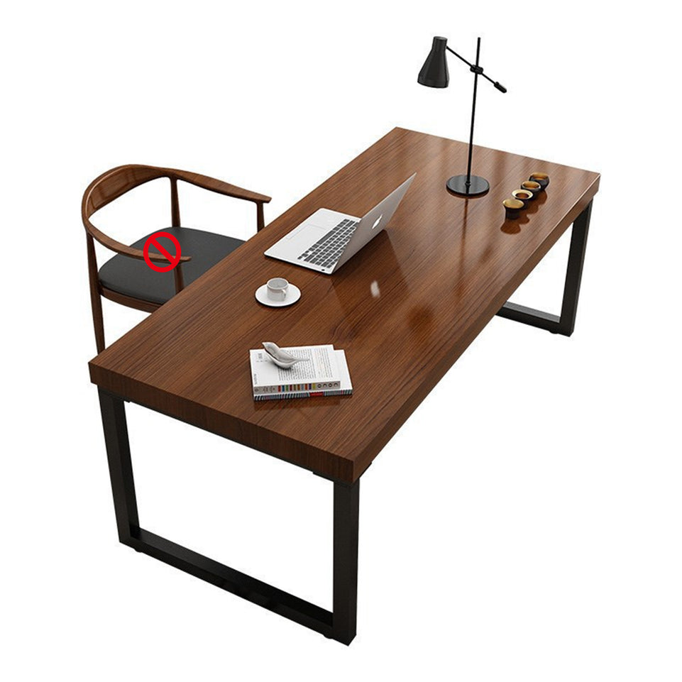 Solid Wood Office Computer Desk Staff Home Living Room Single Person Table YGZ-1049