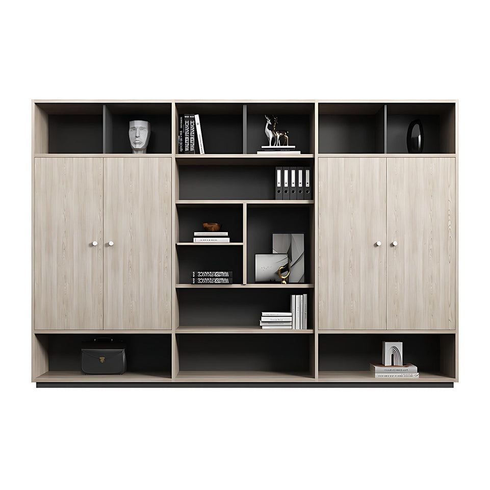 Luxury Double Cabinet Executive Office Desk and Modern Single Managerial Executive Desk Set with Chair LBZ-10140