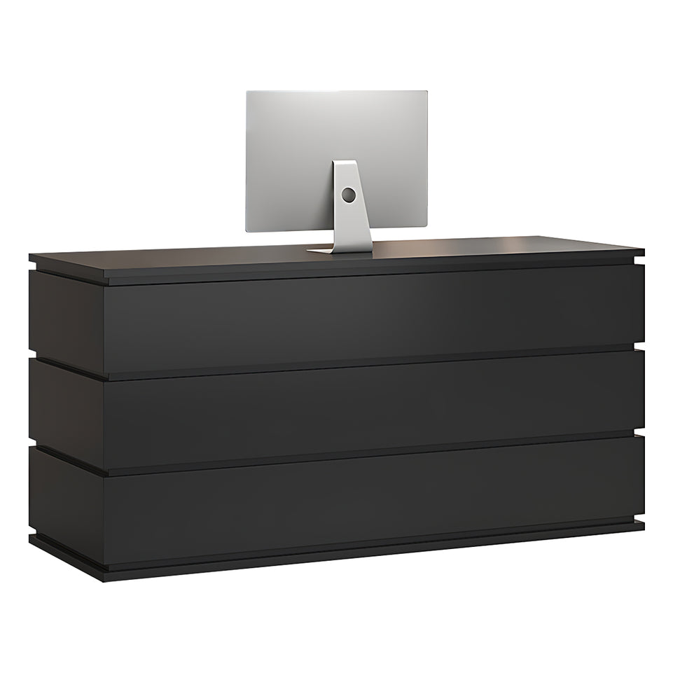 Modern Luxury Reception Desk with Thick Desktop and Spacious Storage JDT-2274