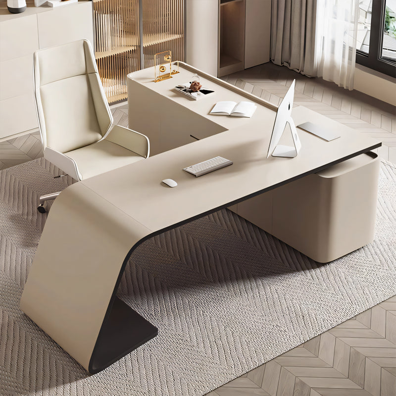 Modern Conference Table 59-91 in Wide (4.9-7.6 ft) with Built-In Outlets & Lumbar Support