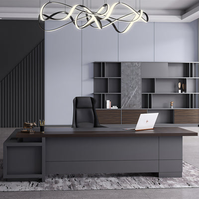 Boss desk president desk simple modern light luxury office manager desk LBZ-10173