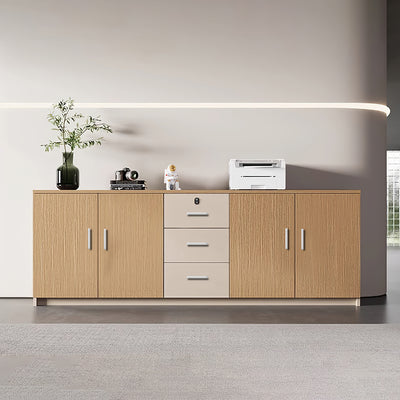 Modern Natural Color Storage File Cabinet for Office and Home Use CWG-2043