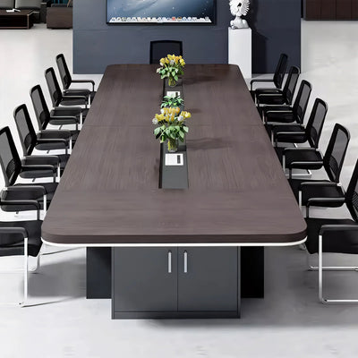 Office conference table long table simple modern large panel training table HYZ-1074