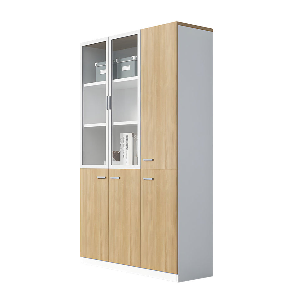 Modern Wooden Filing Cabinet for Storage and Document Shelving WJG-1014