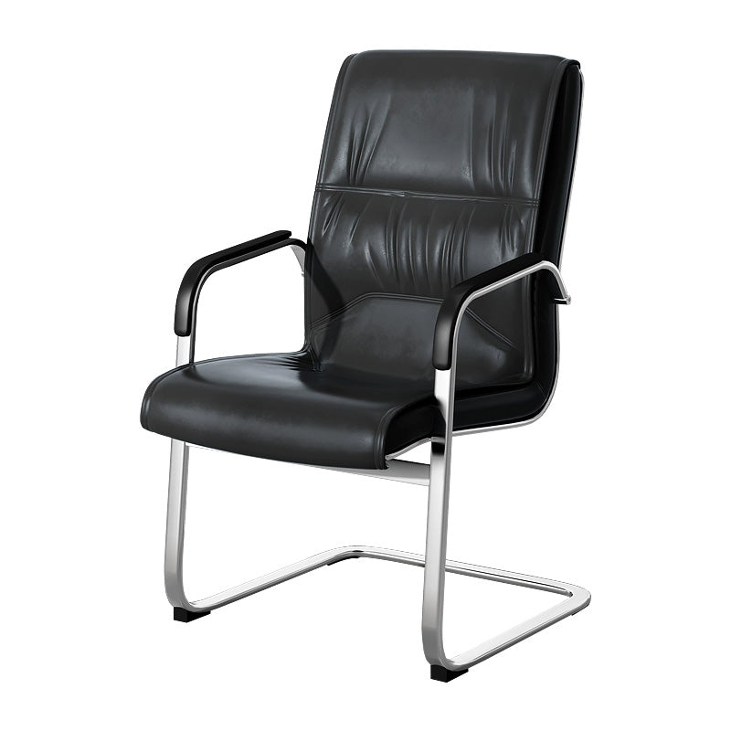 Comfortable Leather Office Chair with Lumbar Support BGY-K022