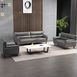 Modern Sofa 37-87 in Wide with Lumbar Support for Reception Area