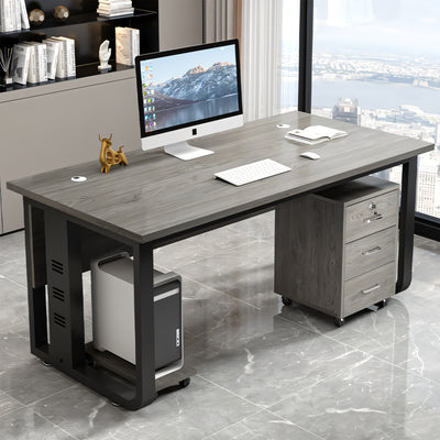 Office desk simple modern computer desk with chest of drawers boss desk  LBZ-10142