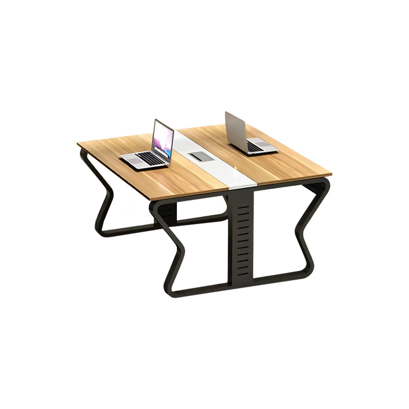 Sleek Modern Conference Table and Chair Set and Long Desk for Office Meetings HYZ-1085