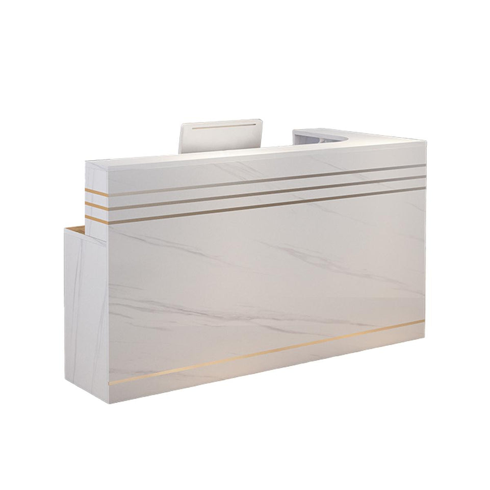 Stylish And Versatile Cash Register Counter For Restaurants And Bars, Strong Load Capacity, Ample Storage Options JDT-2228
