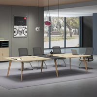 Conference Table Simple Modern Office Furniture Tables and Chairs Rectangular Conference HYZ-1096