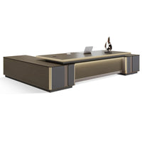 Luxury L-Shaped Executive Desk with Drawers LBZ-2116