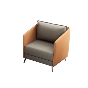 Modern Sofa 26-66 in Wide with Solid Wood & Lumbar Support for Reception Area