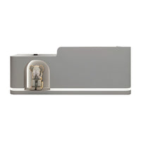 Round Arch Display Reception Desk With LED Strip And Storage Drawers For Boutiques, Salons, And Wellness Shops JDT-1029